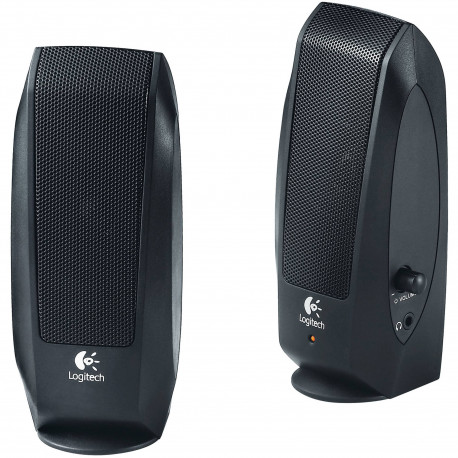 Logitech 2 PC Speakers-Black