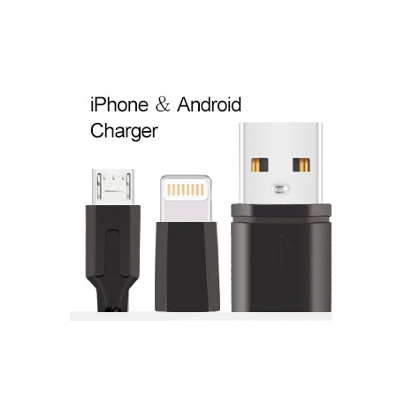 Top Tier USB 2 in 1 Apple/Android Cable